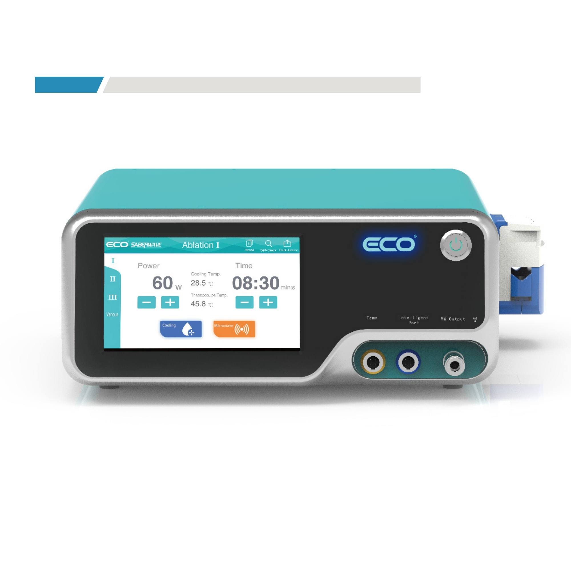 SABERWAVE ECO-200G – Sistema terapéutico de ablación por microondas 2 en 1